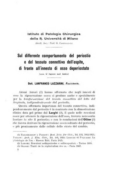 Archivio di ortopedia pubblicazione ufficiale del Pio istituto dei rachitici <1924-1950>