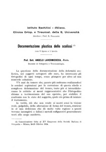 Archivio di ortopedia pubblicazione ufficiale del Pio istituto dei rachitici <1924-1950>