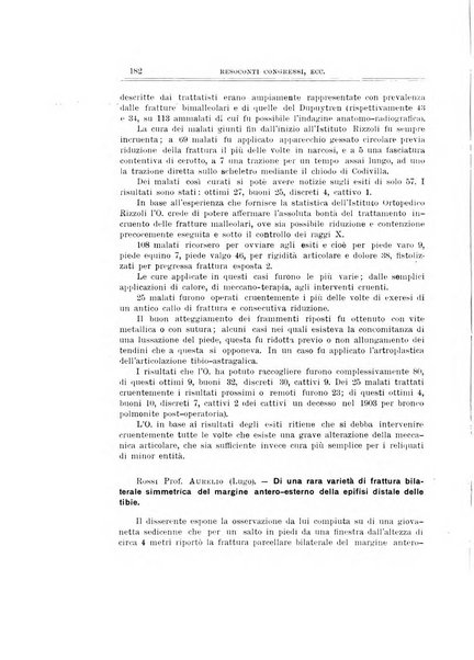 Archivio di ortopedia pubblicazione ufficiale del Pio istituto dei rachitici <1924-1950>