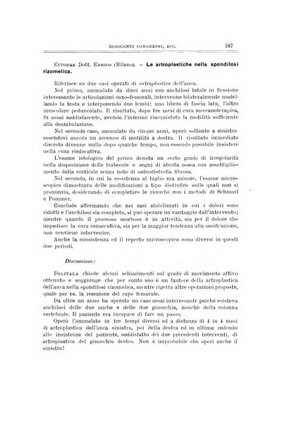 Archivio di ortopedia pubblicazione ufficiale del Pio istituto dei rachitici <1924-1950>