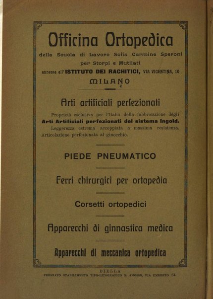 Archivio di ortopedia pubblicazione ufficiale del Pio istituto dei rachitici <1924-1950>