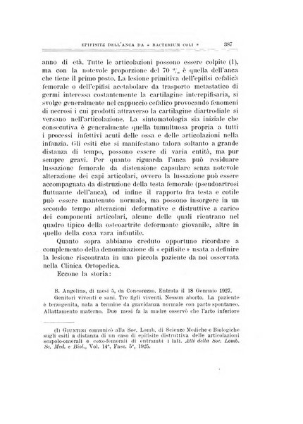 Archivio di ortopedia pubblicazione ufficiale del Pio istituto dei rachitici <1924-1950>