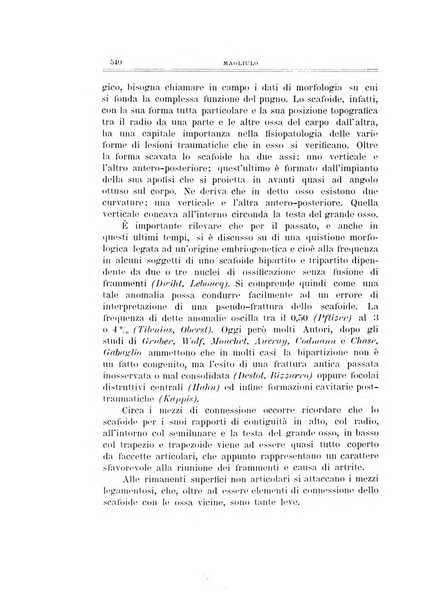 Archivio di ortopedia pubblicazione ufficiale del Pio istituto dei rachitici <1924-1950>