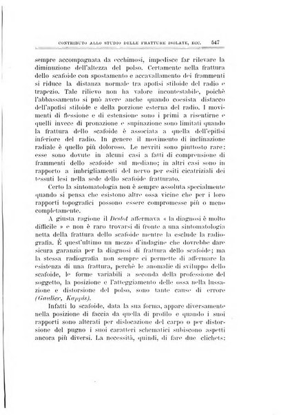 Archivio di ortopedia pubblicazione ufficiale del Pio istituto dei rachitici <1924-1950>