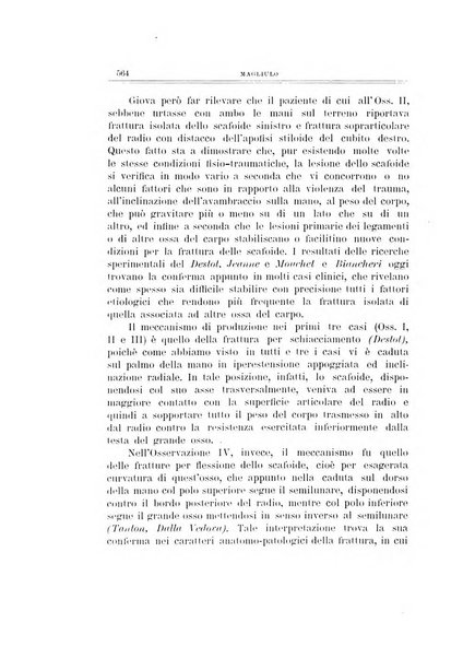 Archivio di ortopedia pubblicazione ufficiale del Pio istituto dei rachitici <1924-1950>