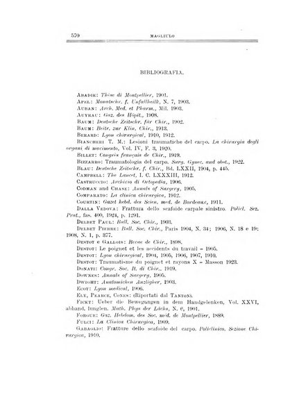 Archivio di ortopedia pubblicazione ufficiale del Pio istituto dei rachitici <1924-1950>