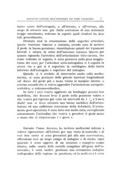 Archivio di ortopedia pubblicazione ufficiale del Pio istituto dei rachitici <1924-1950>