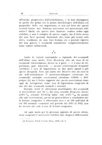 Archivio di ortopedia pubblicazione ufficiale del Pio istituto dei rachitici <1924-1950>