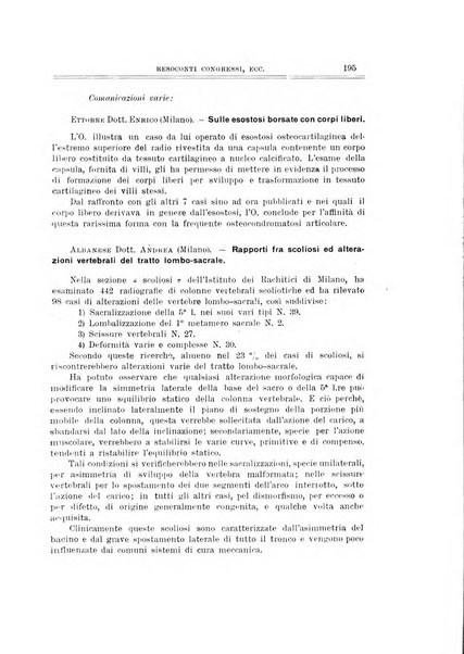 Archivio di ortopedia pubblicazione ufficiale del Pio istituto dei rachitici <1924-1950>