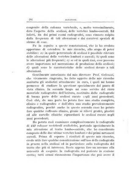 Archivio di ortopedia pubblicazione ufficiale del Pio istituto dei rachitici <1924-1950>