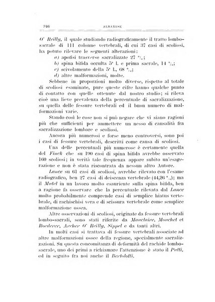 Archivio di ortopedia pubblicazione ufficiale del Pio istituto dei rachitici <1924-1950>