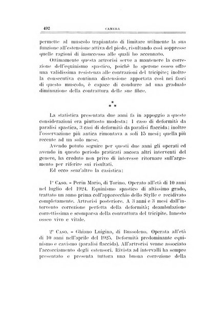 Archivio di ortopedia pubblicazione ufficiale del Pio istituto dei rachitici <1924-1950>