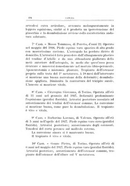 Archivio di ortopedia pubblicazione ufficiale del Pio istituto dei rachitici <1924-1950>