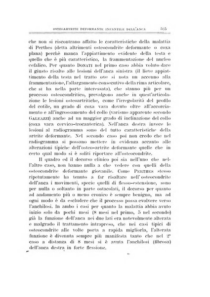 Archivio di ortopedia pubblicazione ufficiale del Pio istituto dei rachitici <1924-1950>