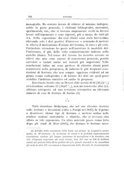 Archivio di ortopedia pubblicazione ufficiale del Pio istituto dei rachitici <1924-1950>