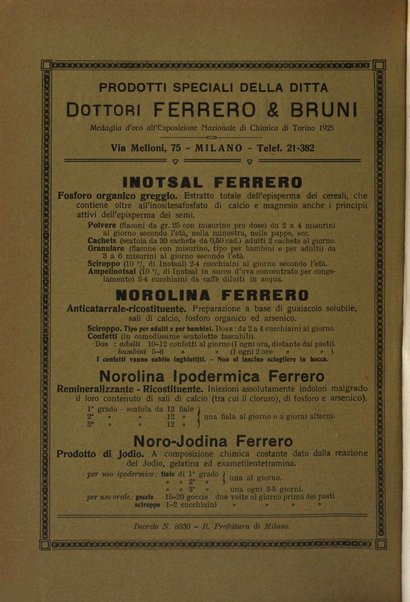 Archivio di ortopedia pubblicazione ufficiale del Pio istituto dei rachitici <1924-1950>