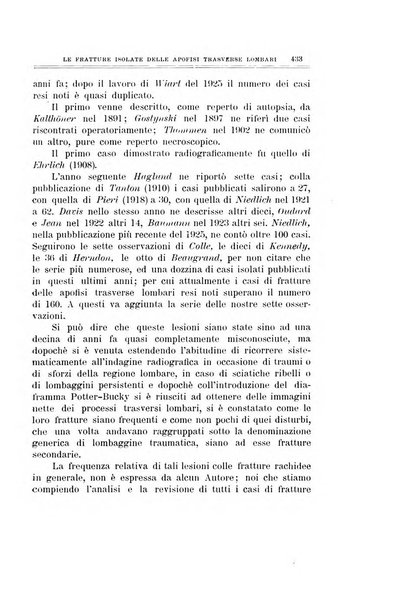 Archivio di ortopedia pubblicazione ufficiale del Pio istituto dei rachitici <1924-1950>