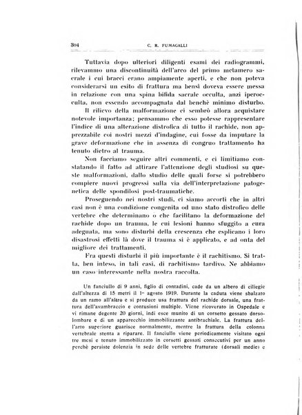 Archivio di ortopedia pubblicazione ufficiale del Pio istituto dei rachitici <1924-1950>