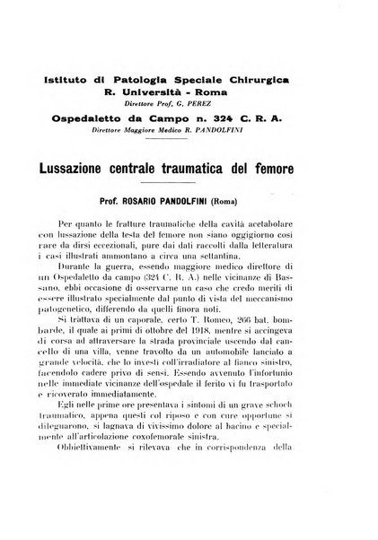 Archivio di ortopedia pubblicazione ufficiale del Pio istituto dei rachitici <1924-1950>