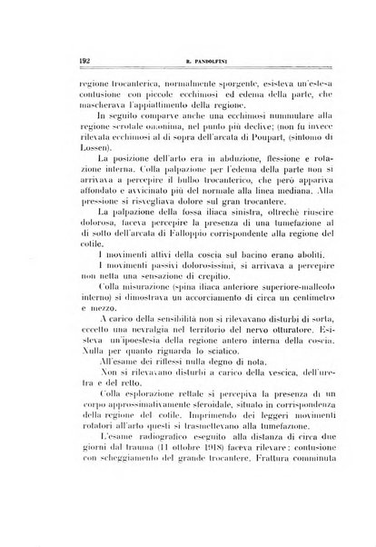 Archivio di ortopedia pubblicazione ufficiale del Pio istituto dei rachitici <1924-1950>