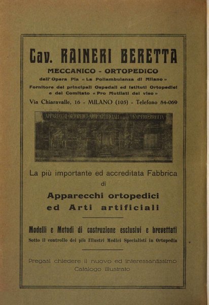 Archivio di ortopedia pubblicazione ufficiale del Pio istituto dei rachitici <1924-1950>