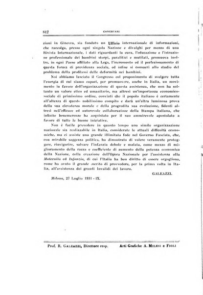 Archivio di ortopedia pubblicazione ufficiale del Pio istituto dei rachitici <1924-1950>