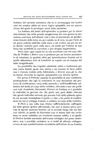 Archivio di ortopedia pubblicazione ufficiale del Pio istituto dei rachitici <1924-1950>