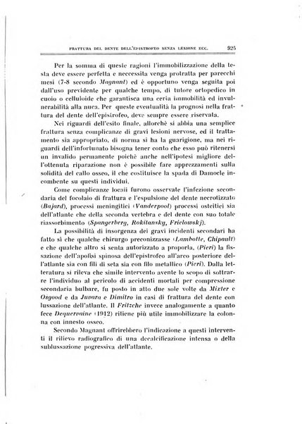 Archivio di ortopedia pubblicazione ufficiale del Pio istituto dei rachitici <1924-1950>