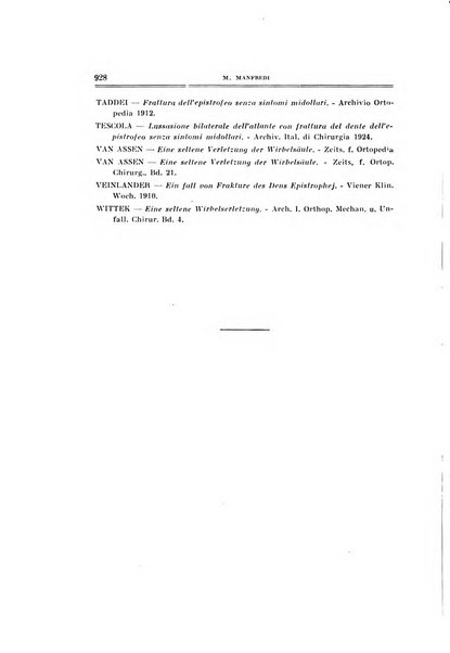 Archivio di ortopedia pubblicazione ufficiale del Pio istituto dei rachitici <1924-1950>