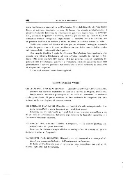 Archivio di ortopedia pubblicazione ufficiale del Pio istituto dei rachitici <1924-1950>