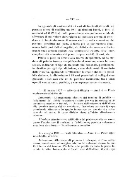 Archivio di ortopedia pubblicazione ufficiale del Pio istituto dei rachitici <1924-1950>