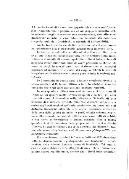 Archivio di ortopedia pubblicazione ufficiale del Pio istituto dei rachitici <1924-1950>