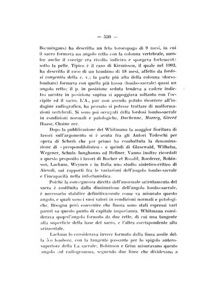 Archivio di ortopedia pubblicazione ufficiale del Pio istituto dei rachitici <1924-1950>