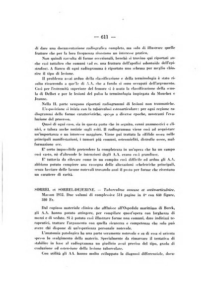 Archivio di ortopedia pubblicazione ufficiale del Pio istituto dei rachitici <1924-1950>