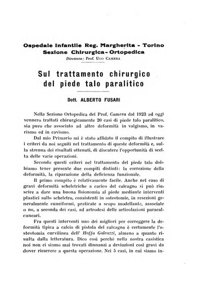 Archivio di ortopedia pubblicazione ufficiale del Pio istituto dei rachitici <1924-1950>