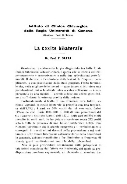 Archivio di ortopedia pubblicazione ufficiale del Pio istituto dei rachitici <1924-1950>