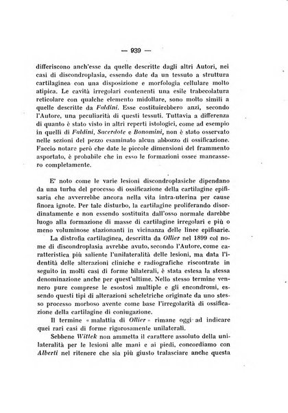 Archivio di ortopedia pubblicazione ufficiale del Pio istituto dei rachitici <1924-1950>