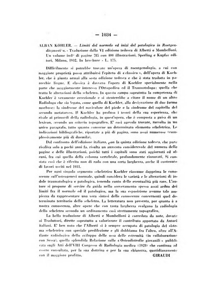 Archivio di ortopedia pubblicazione ufficiale del Pio istituto dei rachitici <1924-1950>