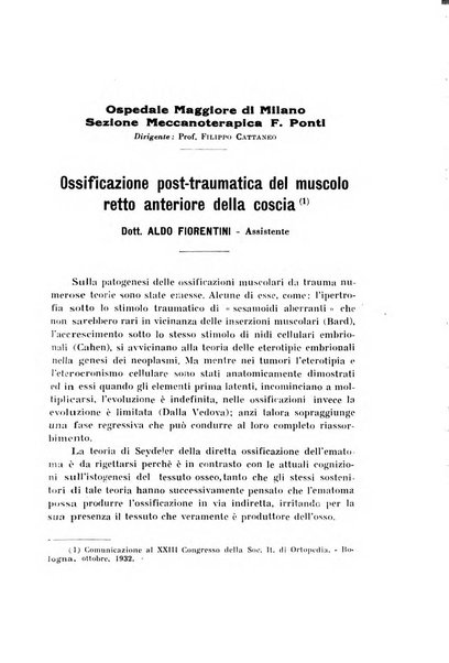 Archivio di ortopedia pubblicazione ufficiale del Pio istituto dei rachitici <1924-1950>