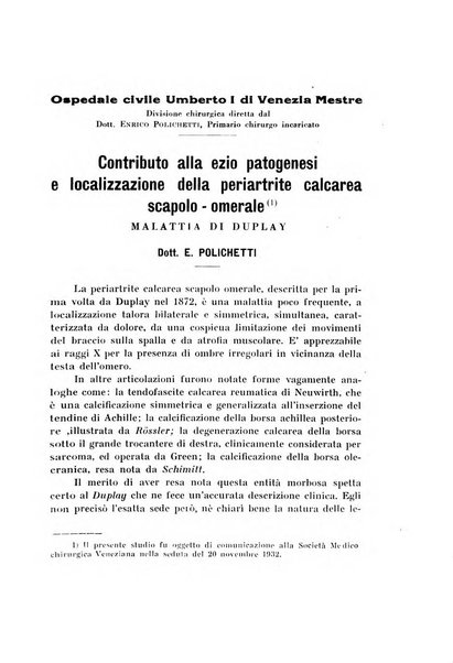 Archivio di ortopedia pubblicazione ufficiale del Pio istituto dei rachitici <1924-1950>