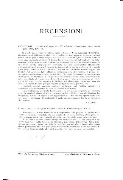 Archivio di ortopedia pubblicazione ufficiale del Pio istituto dei rachitici <1924-1950>