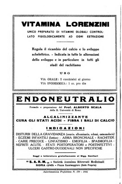 Archivio di ortopedia pubblicazione ufficiale del Pio istituto dei rachitici <1924-1950>