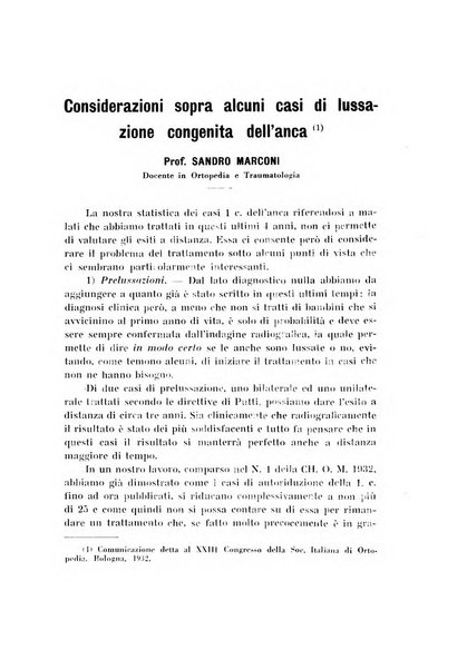 Archivio di ortopedia pubblicazione ufficiale del Pio istituto dei rachitici <1924-1950>