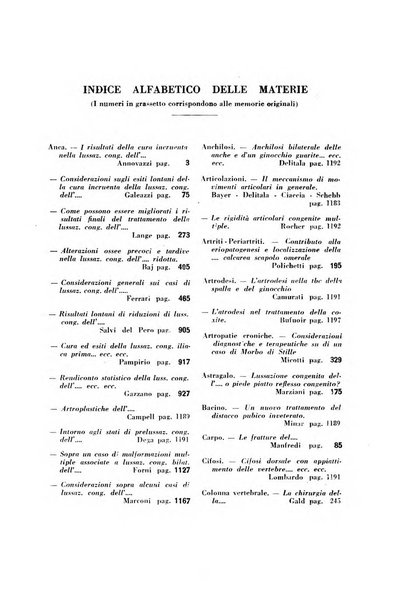 Archivio di ortopedia pubblicazione ufficiale del Pio istituto dei rachitici <1924-1950>