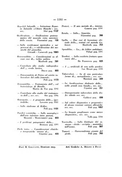 Archivio di ortopedia pubblicazione ufficiale del Pio istituto dei rachitici <1924-1950>