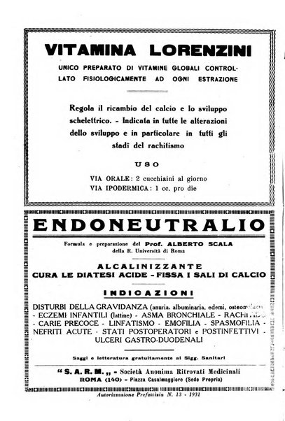 Archivio di ortopedia pubblicazione ufficiale del Pio istituto dei rachitici <1924-1950>