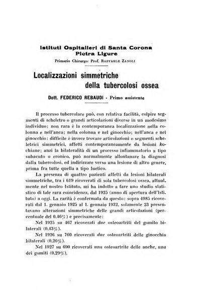 Archivio di ortopedia pubblicazione ufficiale del Pio istituto dei rachitici <1924-1950>