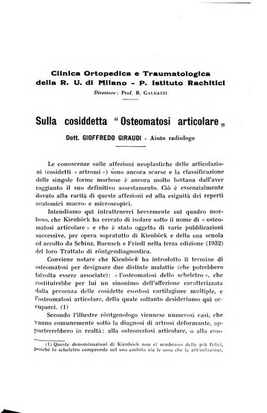 Archivio di ortopedia pubblicazione ufficiale del Pio istituto dei rachitici <1924-1950>