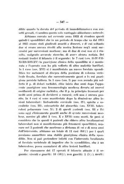 Archivio di ortopedia pubblicazione ufficiale del Pio istituto dei rachitici <1924-1950>