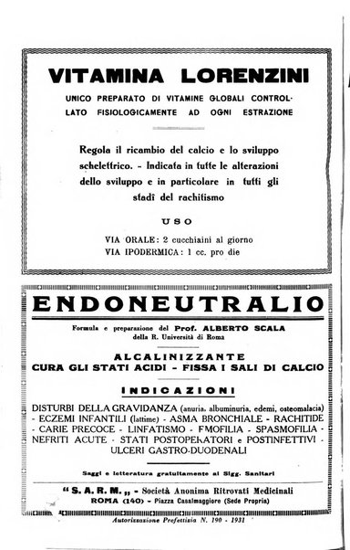 Archivio di ortopedia pubblicazione ufficiale del Pio istituto dei rachitici <1924-1950>